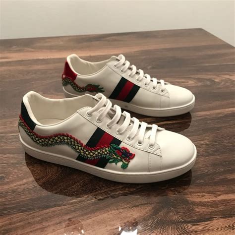 gucci ace dragon black|gucci ace dragon shoes.